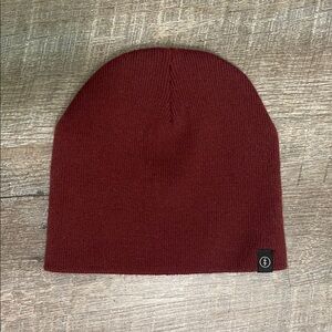 Burgundy Knit Beanie